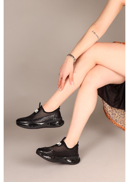 Agnes File Sneakers Siyah modelleri