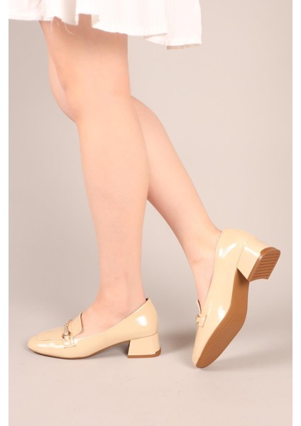 Lumina Alçak Topuklu Ayakkabı Ten