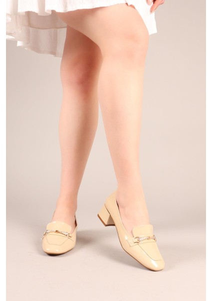 Lumina Alçak Topuklu Ayakkabı Ten