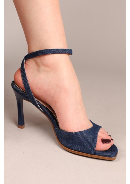 Rafaella Bilek Bağlı Topuklu Ayakkabı Kot fırsatları