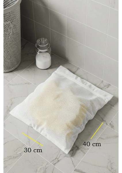 Tişört Yıkama Filesi Torbası 40X30 cm Yıkama Filesi Elbise Kıyafet Yıkama Filesi