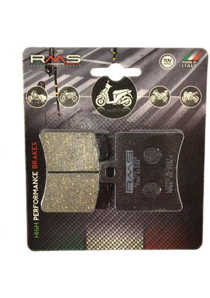 Aprilia Scarabeo 200 Arka Fren Balata Rms (Made In Italy)