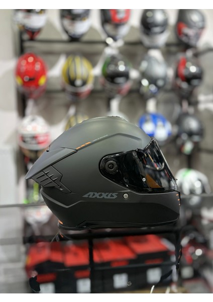 Hawk Sv Evo Mat Siyah ( Şeffaf Vizörlü )