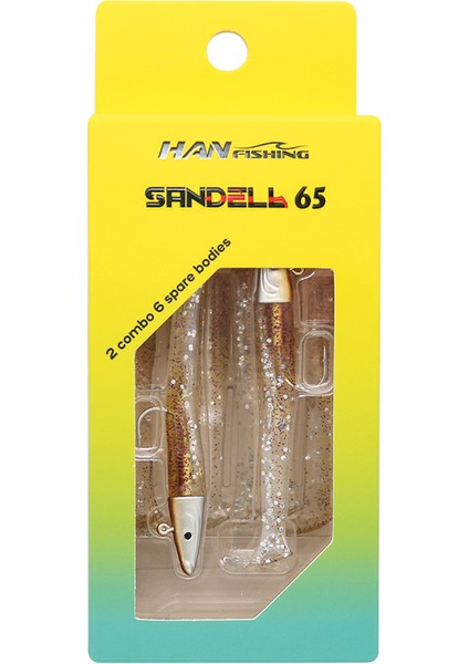 Sandeel 6.5 cm 3.2 gr Silikon Yem #renk:real Silver