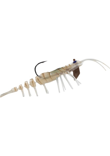 TEKE Shrimp 5.5 cm 3.8 gr Silikon Karides #RENK:Naturel Shrimp