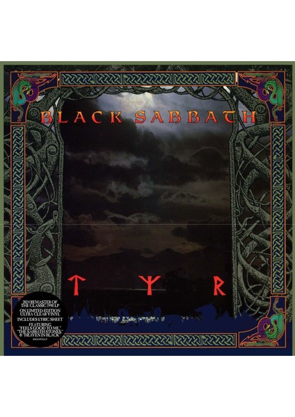 Black Sabbath - Tyr (Limited Edition - Ultra Clear Vinyl) - Plak
