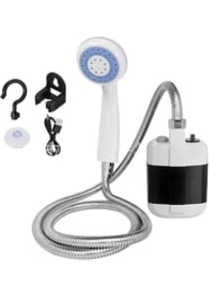 Taşınabilir Duş Seti – Pompalı ve Şarjlı