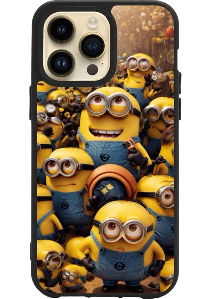 Apple iPhone 15 Pro Siyah Silikon Kılıf Çiziklere ve Darbelere Karşı Koruma