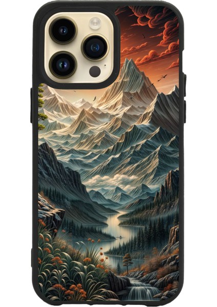 Apple iPhone 15 Pro Siyah Silikon Kılıf Çiziklere ve Darbelere Karşı Koruma