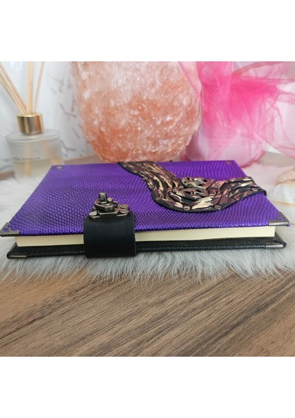 Hakiki Deri Italyan Baskili Özel Desen Tiyatro2 El Yapımı Defter modelleri