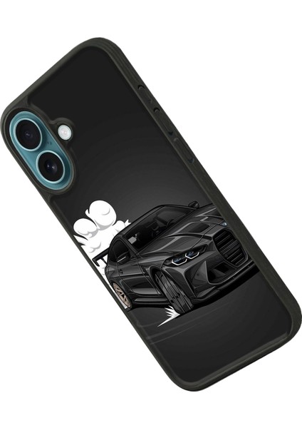 Apple iPhone 16 Siyah Baskılı A++ Kalite Koruma Silikon Kılıf A++ modelleri