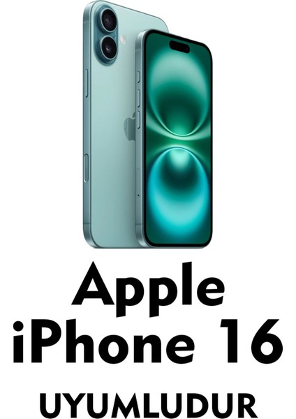Apple iPhone 16 Siyah Baskılı A++ Kalite Koruma Silikon Kılıf A++ indirimleri