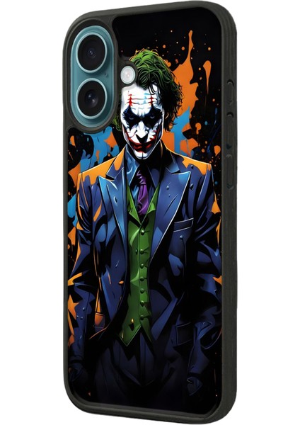 Apple iPhone 16 Siyah Baskılı A++ Kalite Koruma Silikon Kılıf A++ fiyatları