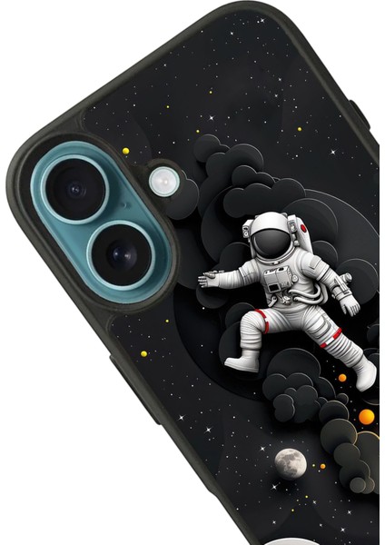 Apple iPhone 16 Siyah Baskılı A++ Kalite Koruma Silikon Kılıf A++ fırsatları