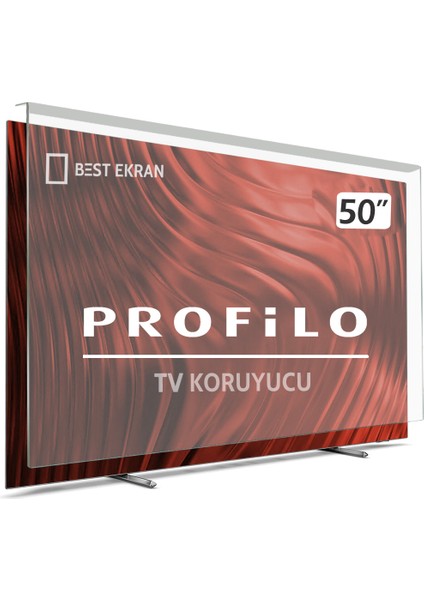 Profilo Led Tv 50" inç 126 Ekran Tv Ekran Koruyucu fırsatları
