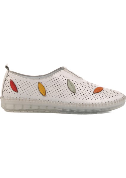 Beyaz Kadın Casual Ayakkabı 515 Z