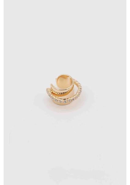 Shesra Ince Taş Detay Earcuff