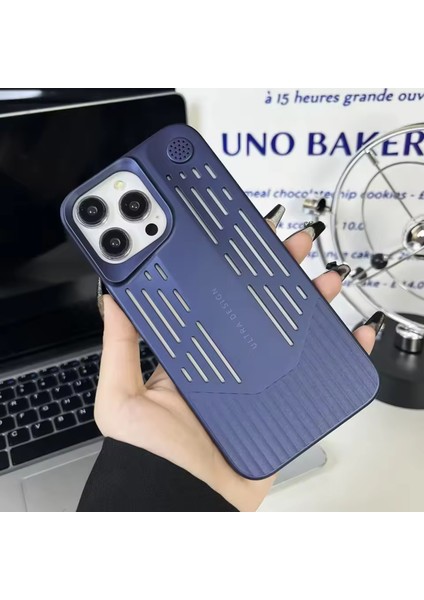 Apple iPhone 14 Pro Lüks Kokulu Telefon Kılıfı | Ultra Design & Darbeye Dayanıklı Kılıf (Lacivert) fiyatları