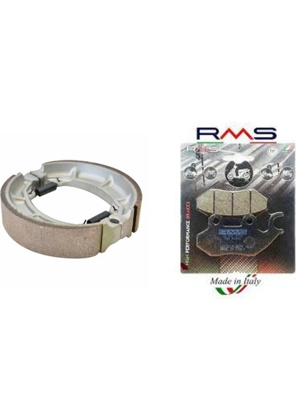 Sym Jet 4 125 Ön ve Arka Fren Balata Takımı Rms RM01
