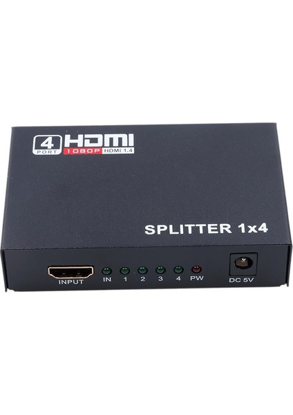 4 Port HDMI Splitter Çoklu Ekran Çoklayıcı Switch 4410