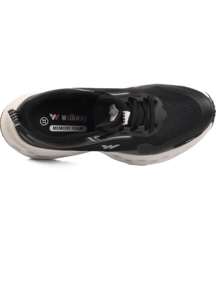 Siyah Memory Foam Hafif Fileli Kadın Spor Ayakkabı Nora G
