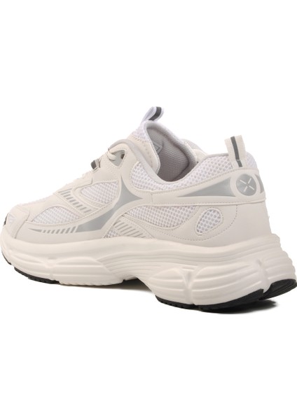Beyaz Fileli Erkek Spor Ayakkabı MS-251-530 M