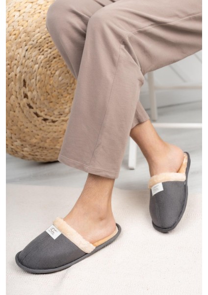 Pofuduk Ev Terliği Erkek Kadın Için Ses Yapmaz Taban Içi Kürklü Yıkanabilir fiyatları