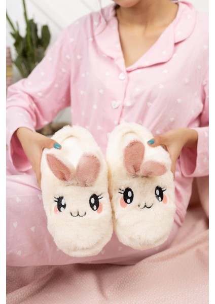 Pofuduk Hayvan Figürlü Panduf Kadın Ev Teliği