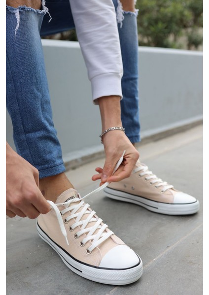 Unisex Keten Ayakkabı Spor Ayakkabı Günlük Sneakers