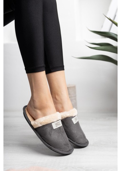 Pofuduk Ev Terliği Erkek Kadın Için Ses Yapmaz Taban Içi Kürklü Yıkanabilir indirimleri