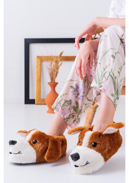 Unisex Hayvanlı Panduf Ev Ayakkabısı Ses Yapmaz Taban modelleri