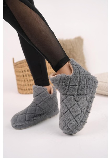 Kadın Panduf Ev Botu Ev Ayakkabısı Kalın Hafif Kaymaz Taban fiyatları