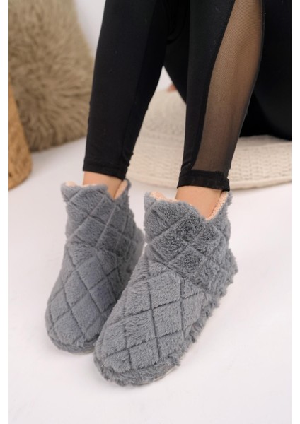 Kadın Panduf Ev Botu Ev Ayakkabısı Kalın Hafif Kaymaz Taban modelleri