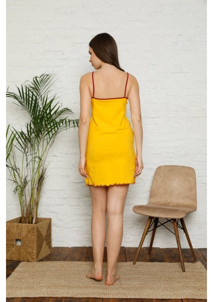 Ip Askılı Penye Gecelik 396 modelleri