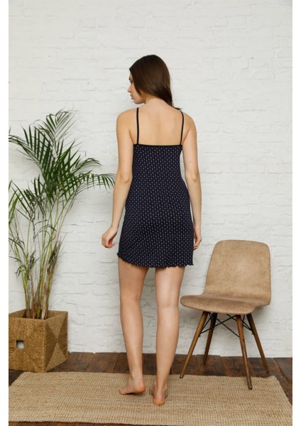 Ip Askılı Penye Gecelik 391 modelleri