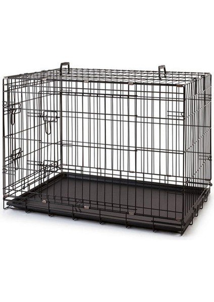 Kedi - Köpek Kafesi Siyah 107X71X78 11
