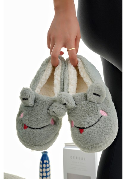 Kadın Panduf Ev Babeti Ev Terliği Hafif Ses Yapmaz Taban