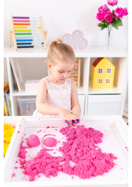 Doğal Kinetik Kum 500GR 6 Kalıp Hediyeli