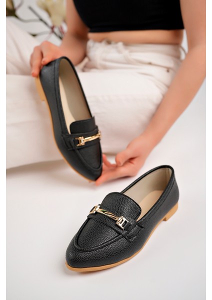 Ortopedik Taban Kadın Loafer Babet Makosen Casual Tokalı Günlük Ayakkabı Şık Hafif Rahat Taban fiyatları