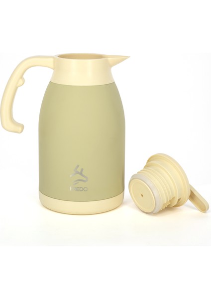 2 Litre Paslanmaz Çelik Çay Termosu, 24 Saat Soğuk, 12 Saat Sıcak Tutma fiyatları