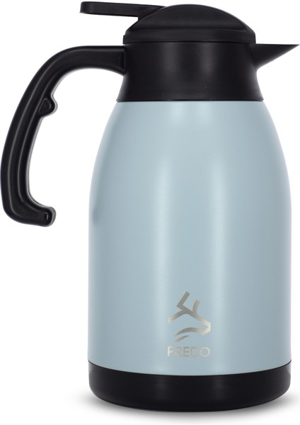 2 Litre Paslanmaz Çelik Çay Termosu, 24 Saat Soğuk, 12 Saat Sıcak Tutma