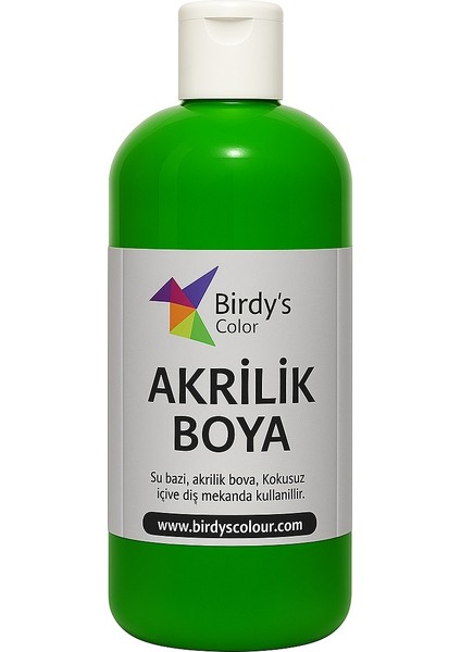 Birdy's Color Yeşil Akrilik Boya 500GR