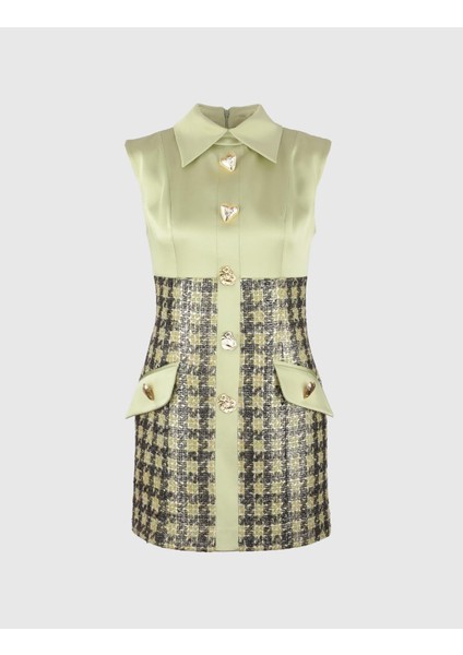 Otylia Yeşil Kadın Elbise