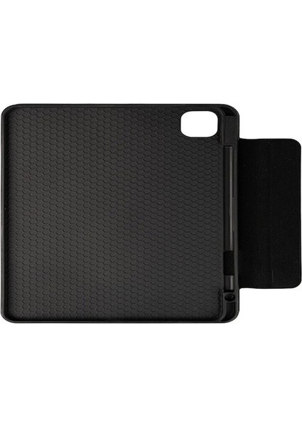 Ensueno Ipad Pro 12.9 2021 (5.nesil) Uyumlu Border Keyboard Bluetooh Bağlantılı Standlı Klavyeli Tablet Siyah Siyah fiyatları