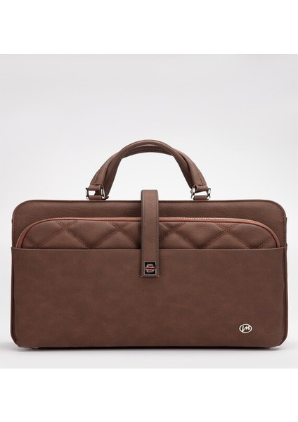 Kadın Evrak Laptop Çantası Kapitone Kahve fiyatları