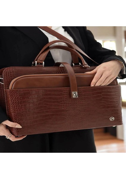 Evrak Laptop Çantası Taba Rugan 13 fiyatları