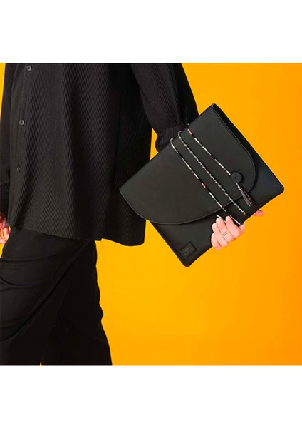 MMU164 By Happy-Nes Laptop Siyah Sleeve Contento