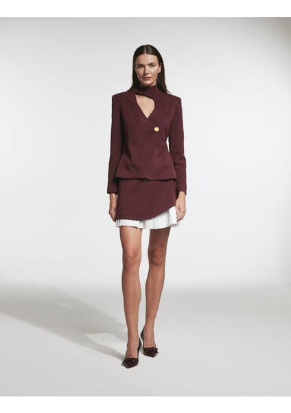 Adela Kadın Bordo Ceket fiyatları