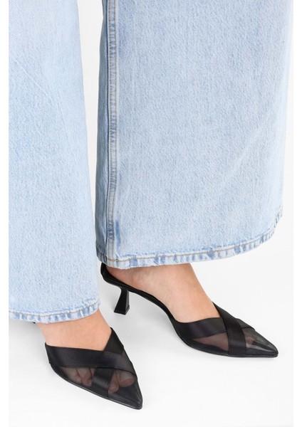 Kadın Oira Siyah Saten Stiletto fiyatları