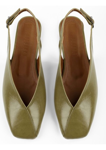 Kadın Noya Yağ Yeşili Cilt Babet fiyatları